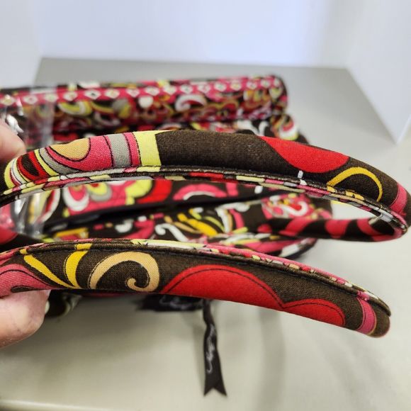 Vera Bradley Shoulder Bag & Zippered Wallet Retired Puccini Print - Picture 15 of 16